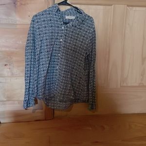 Long sleeve loft flower shirt
